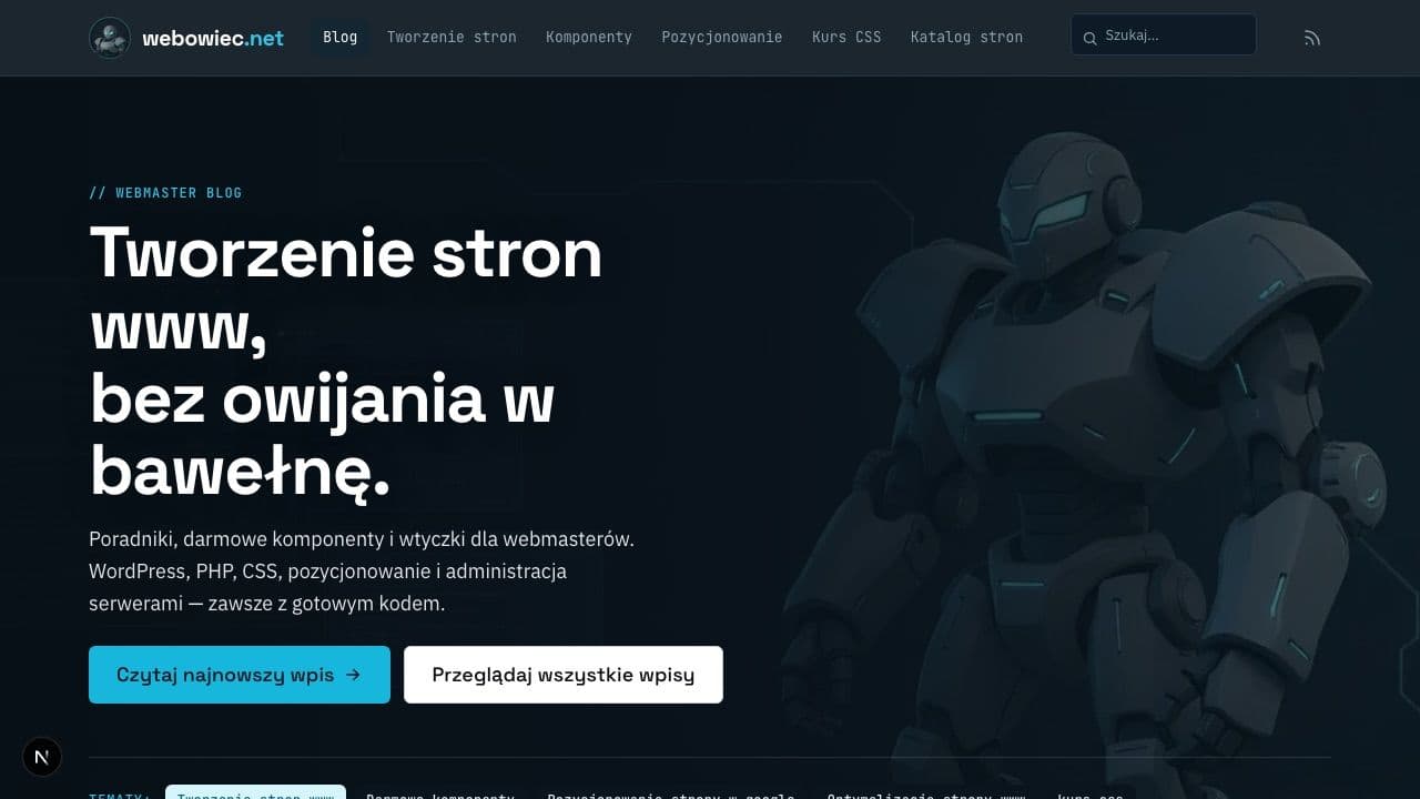 Migracja z WordPressa na własne API i frontend — większość zrobiła za nas AI